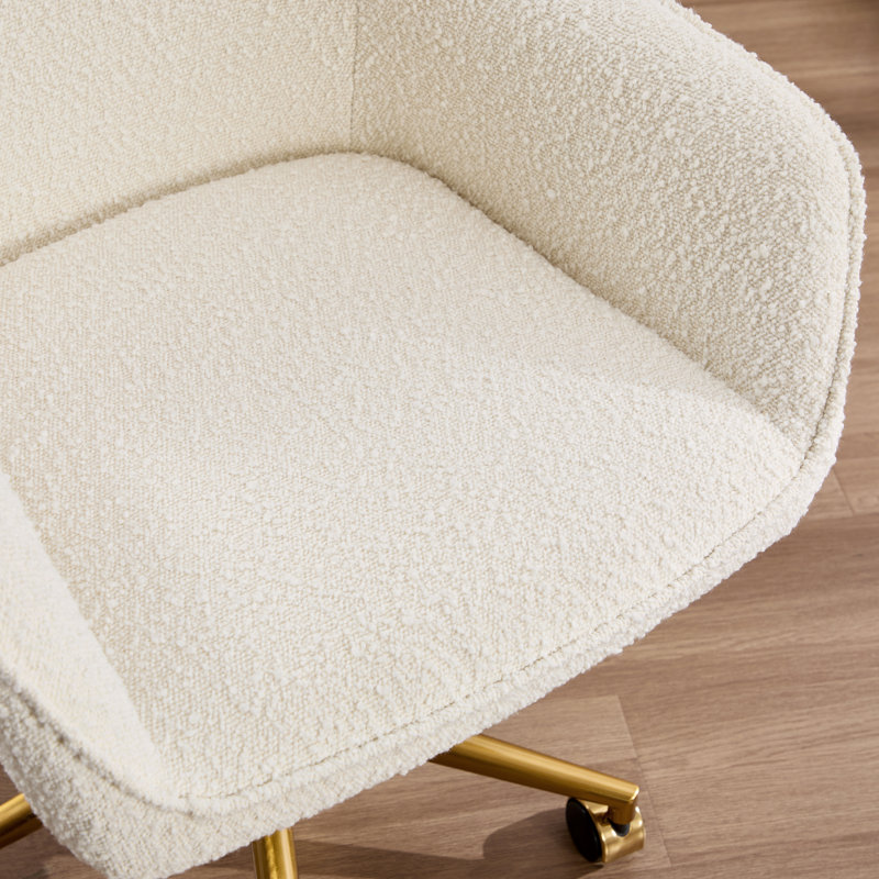 Chaise de travail Adamell, White