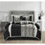 Ensemble d'édredon en microfibre 7 pièces Kath-1833122715-1866861287