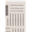 Tapis kilim Flore en laine et coton, fabriquÃ© Ã  la main, couleur ivoire et noir-1233968415