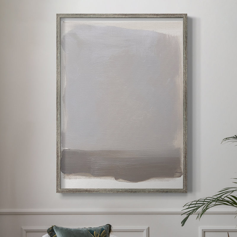 Série ABSTRACT DCCXLIV, reproduction encadrée - bois massif, H 30 po x l 24 po