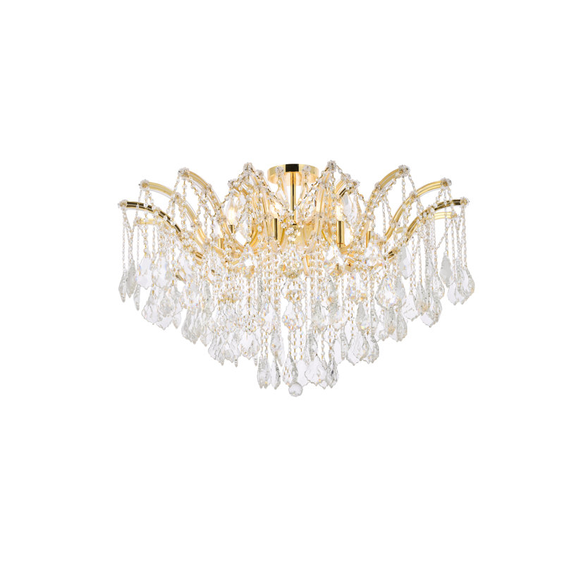 Stockard Flush Mount, Gold, Royal Cut
