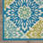 Wifrith Geometric Blue/Green Outdoor Area Rug-1777118419