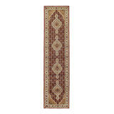 Hand Woven Silk and Wool Oriental Area Rug