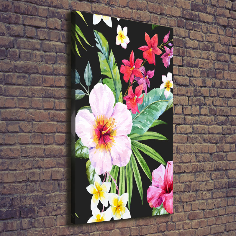 Hawaiian - Wrapped Canvas Print