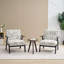Fauteuil d'appoint avec coussin Mid-Century