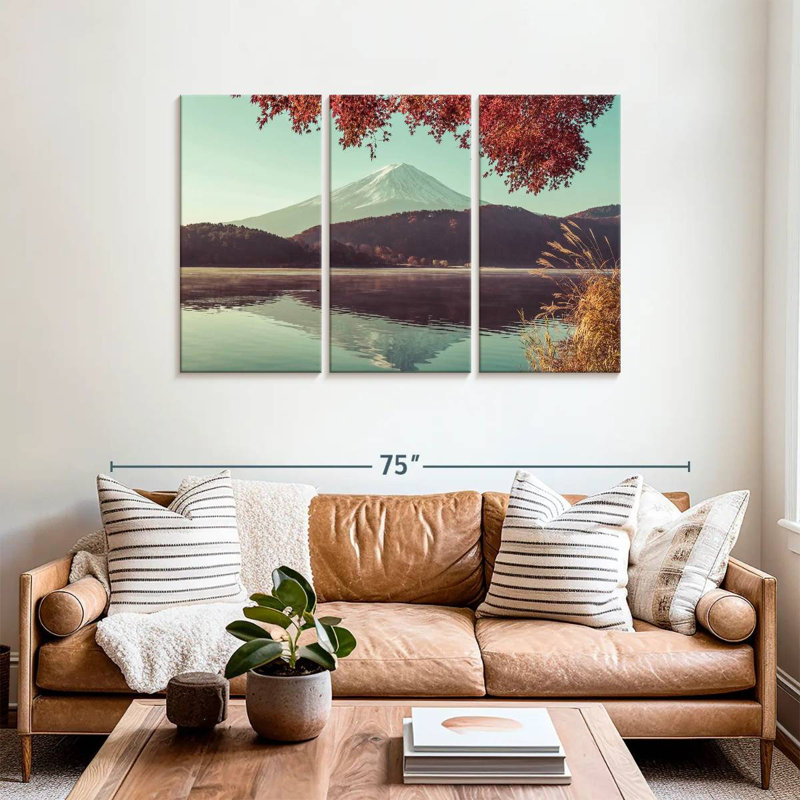 Alvord Mount Fuji In Autumn, 36" H x 57" W