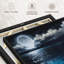Impression sur toile Moonlit Blue Sea-249772498