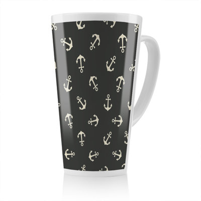 Anchors On Latte Mug