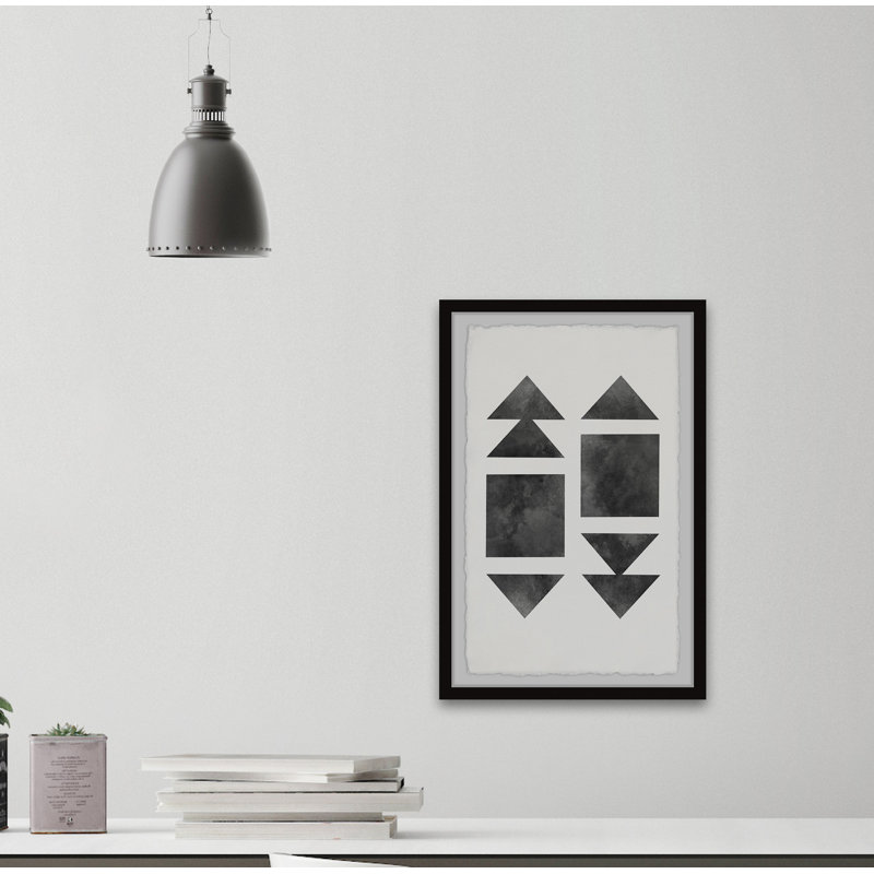 Stacked Up - Single Picture Frame Painting, 61 cm H x 41 cm W