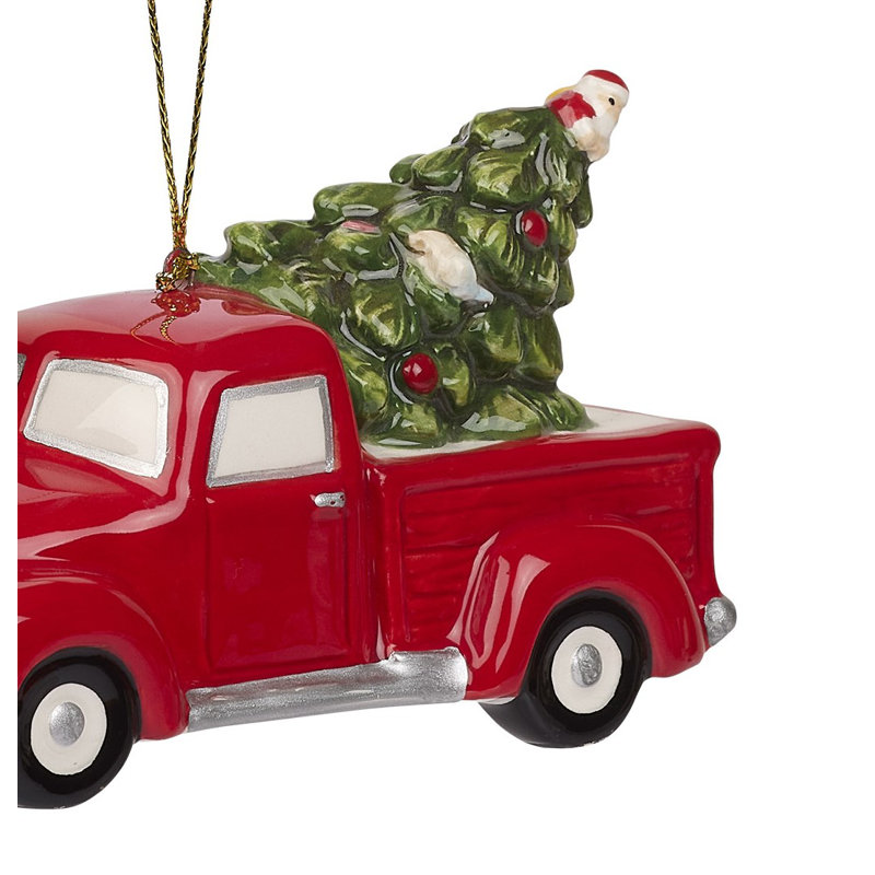Spode Christmas Tree Bringing Home The Tree Orn