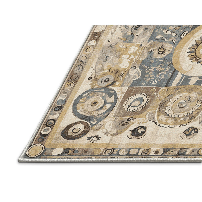 Energetic Streak Rug, Rectangle 5' x 8'