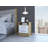 Eter Nightstand, Superior Top, Two Drawers and Open Shelf-869513853