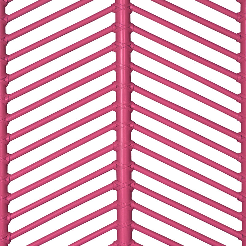 Liam Collection Bed, Queen, Hot Pink