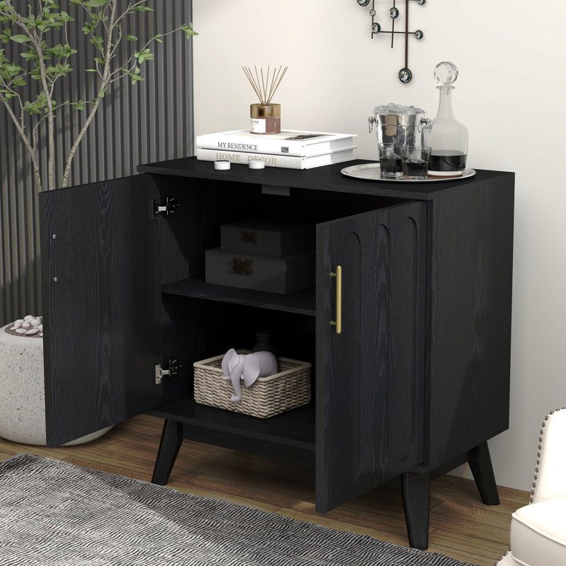 Buffet Mid Mid Century, Noir