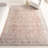 Jeccica Distressed Vintage Medallion Jute Blend Polyester Area Rug-565062231