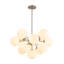 Lustre en forme de globe spoutnik 13 lumières Kohlmeier -128341935