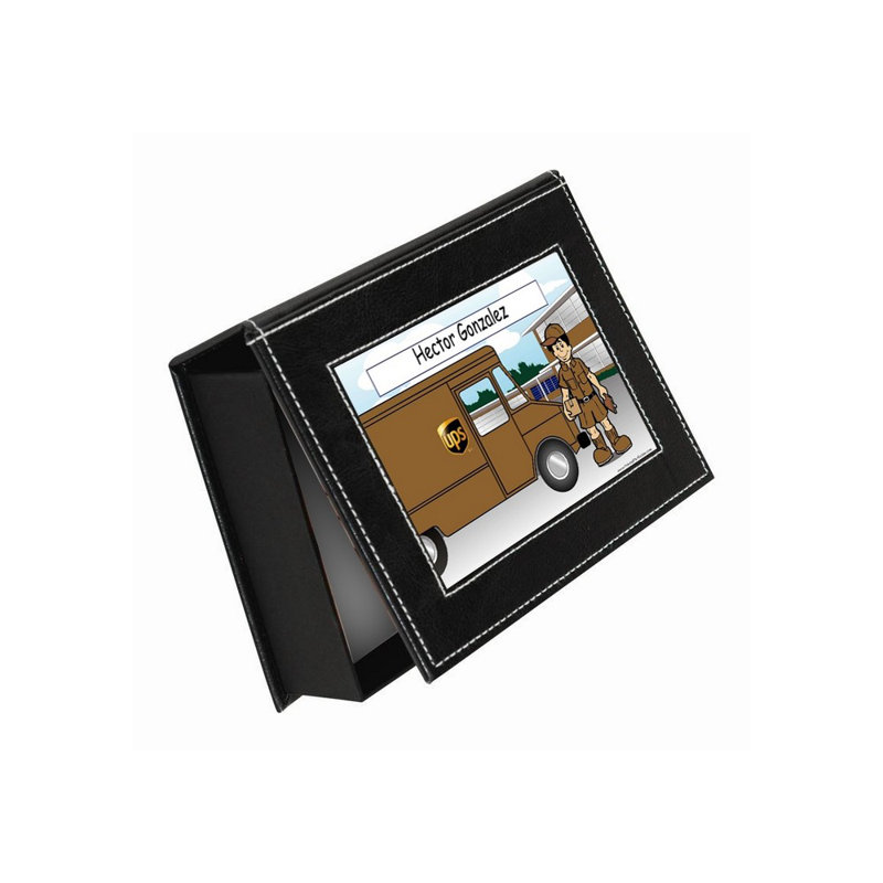 Faux Leather Memory Box