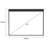 Wayfair Basics™ Electric Projector Screen Projector Screen-1490332961