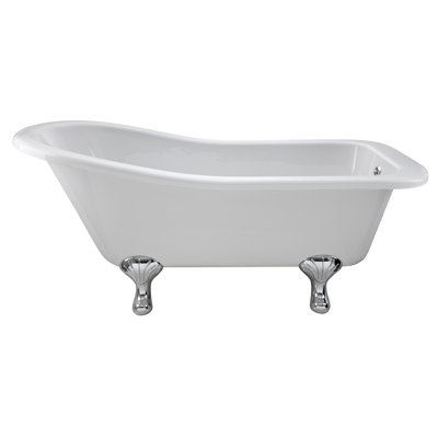 Brockley 1500mm x 730mm Freestanding Standard Acrylic Bathtub