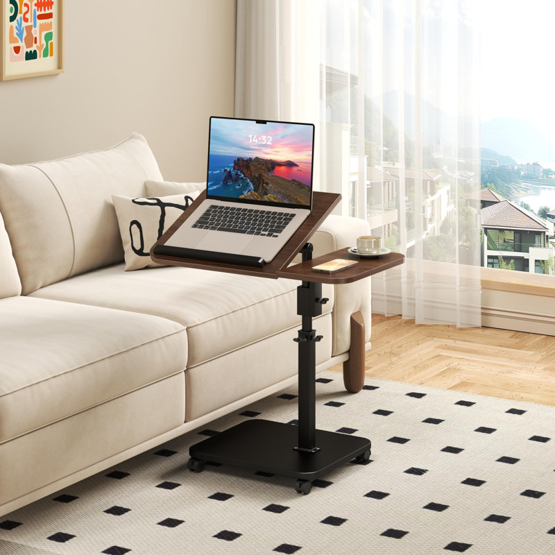 End Table, Brown Wood