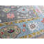 Tapis unique gris de 9 pi 11 po x 10 pi 1 po