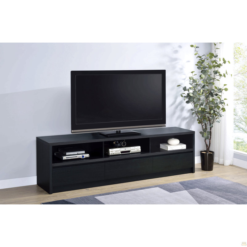 Meuble télé 3 tiroirs, 22"H x 78"L x 15.5"W