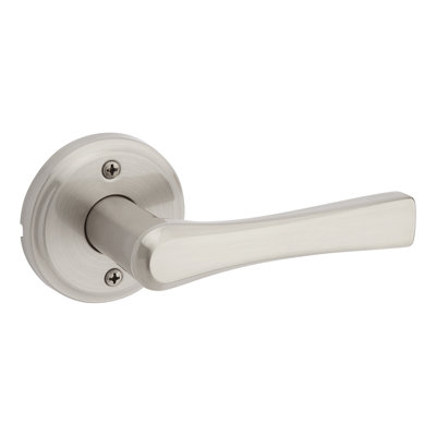 Katella Single Dummy Door Lever with Round Rosette
