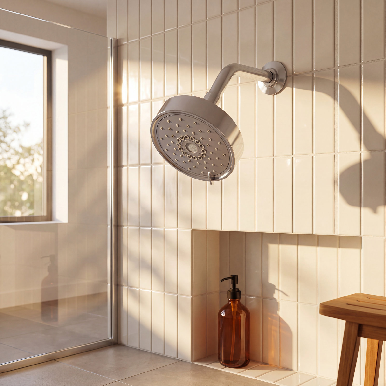 Purist 2.5 GPM 5.5" Wall Mount Showerhead, Polished Chrome