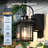 Motion Sensor Outdoor Light Fixtures Wall Mount with GFCI Outlet-1356378219