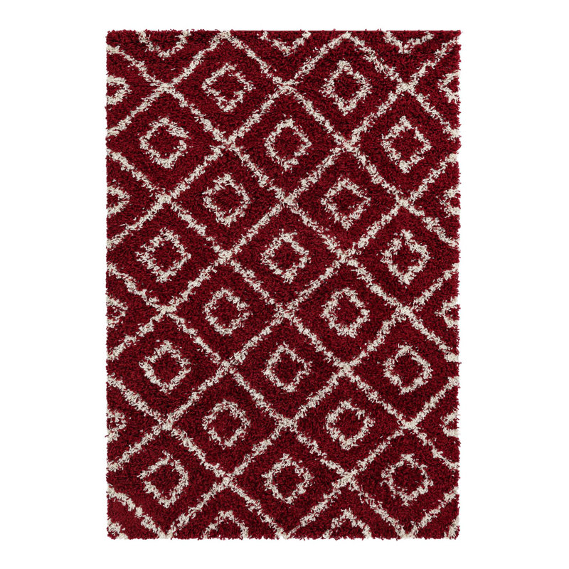 Assata Geometric Indoor Rug, Rectangle 4' x 6'