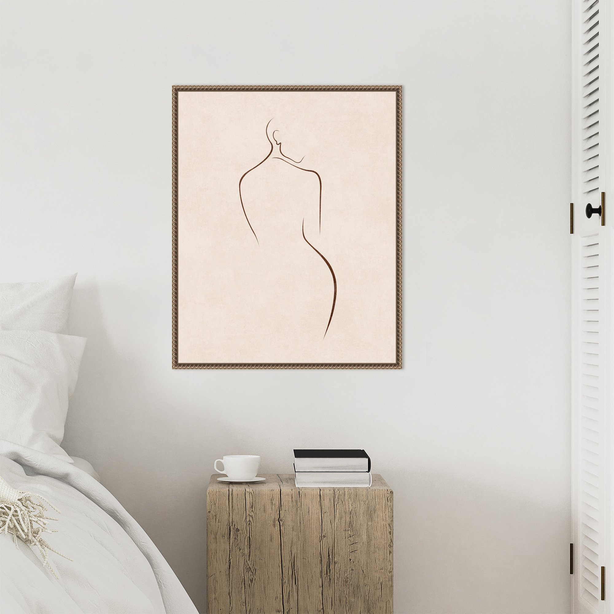 Silhouette 45 by Emel Tunaboylu, 28" H x 23" W x 2" D
