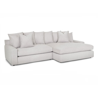 Upholstered L-Shaped Sectional Left Hand Facing