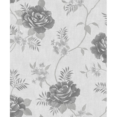 Deshotel 10.05m x 53cm Semi-Gloss Wallpaper Roll