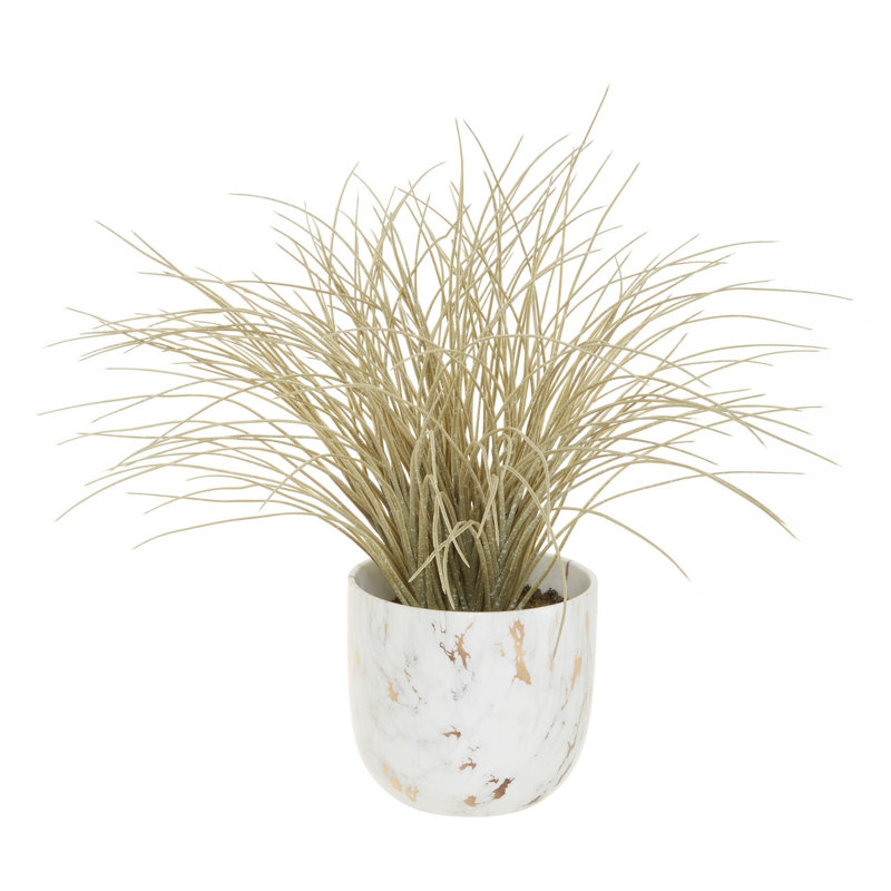 57cm Faux Reed Grass in Ceramic Pot
