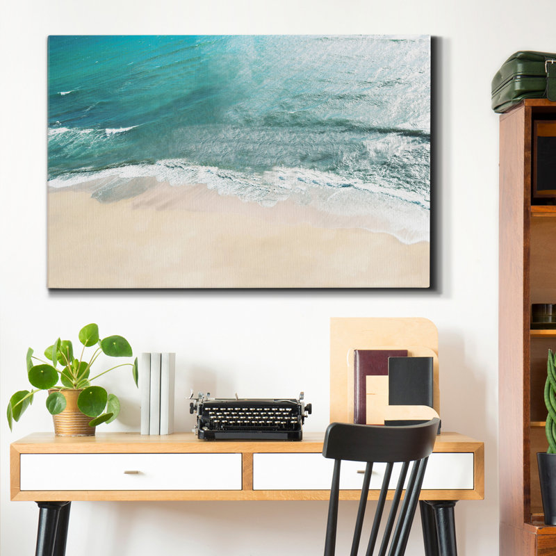 Maui Tides - reproduction de photo sur toile tendue, H 36 po x l 24 po x P 1 po