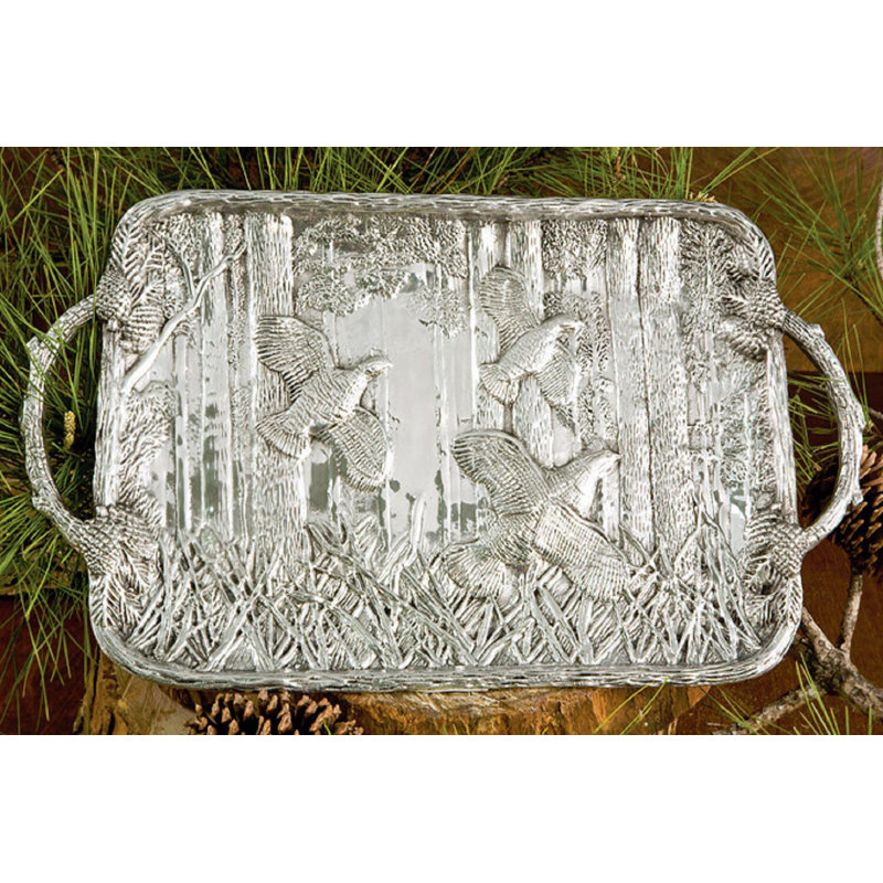 Garden Aluminum Decorative Tray