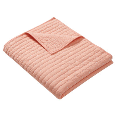 Jeté réversible en coton Greenerre Home Fashions Monterrey, 50 po x 60 po