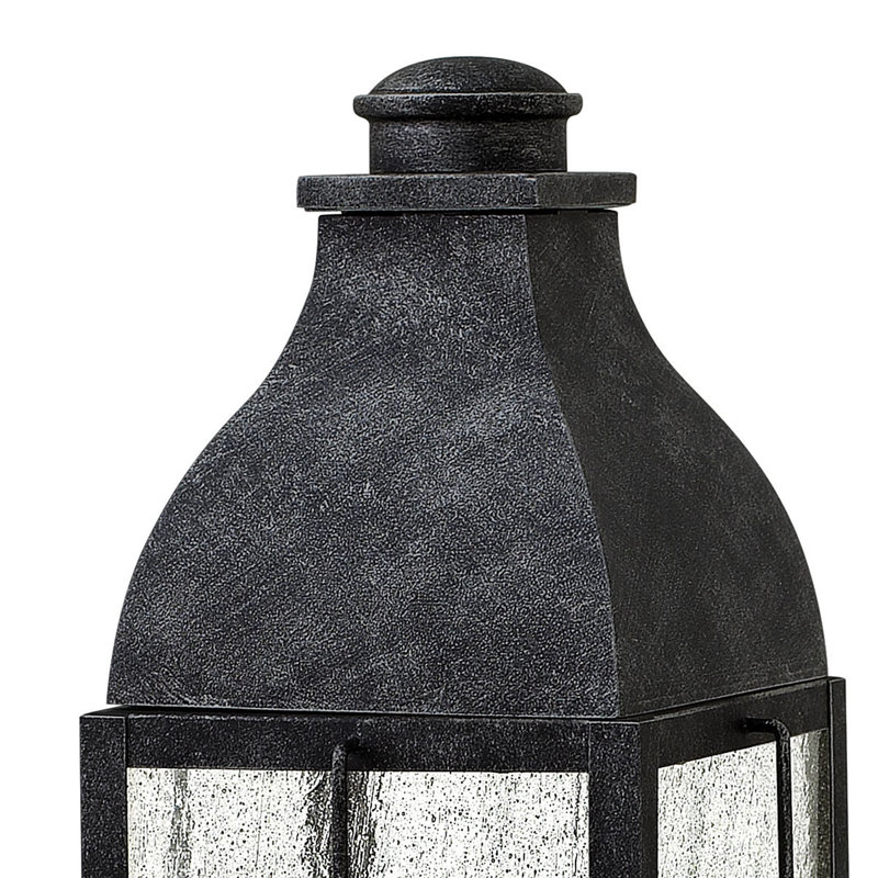 Bingham 3-Light Pier Mount Light, Graystone, 21.25" H x 9.75" W