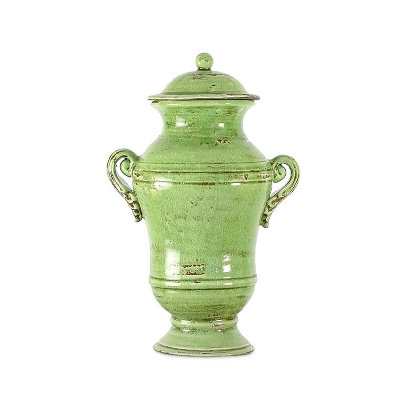 Ceramic / Porcelain Jar, Green