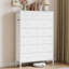  Commode haute 13 tiroirs en tissu, tour de rangement moderne-1160186343