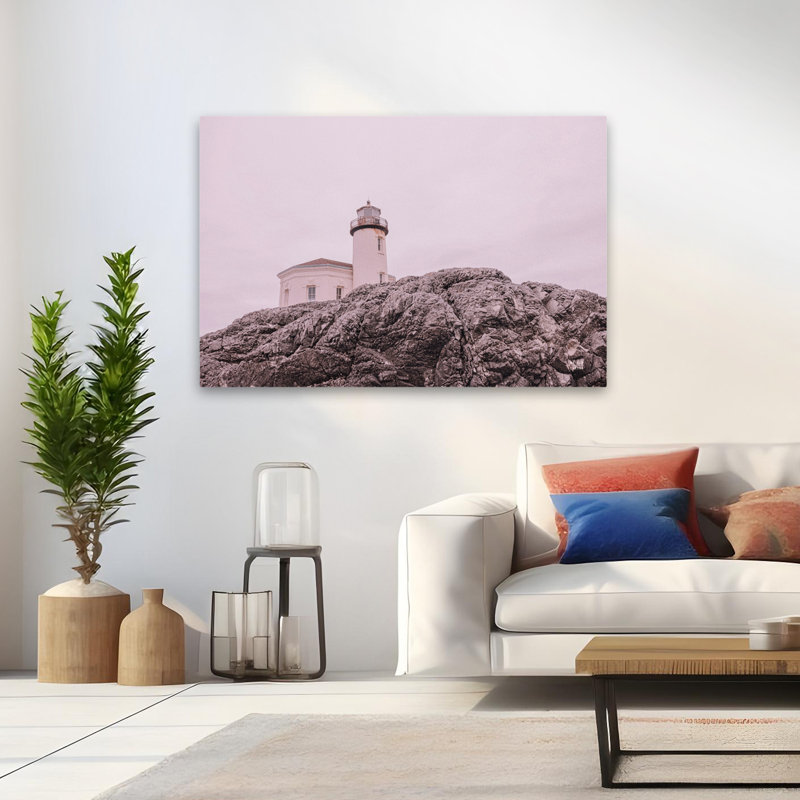 Phare côtier Rocky Gris nautique gris côtier, H 48 po x l 32 po