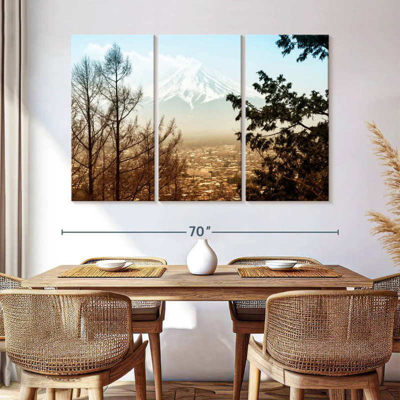 Kavia Mt. Fuji, 42" H x 65" W