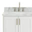 Ensemble de meuble-lavabo simple 43 po avec plateau Abita-93359414