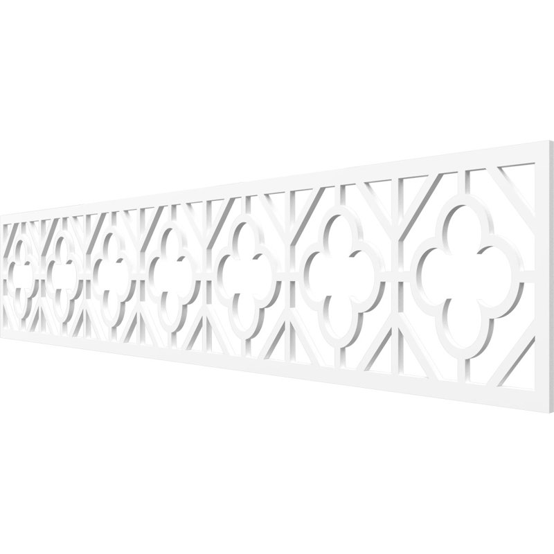 Moulure Hazelton, H 10 po x l 46,75 po x P 0,38 po, PVC de qualité architecturale