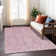 Machine Washable Indoor/Outdoor Claudian ACN1659 Pink Rug