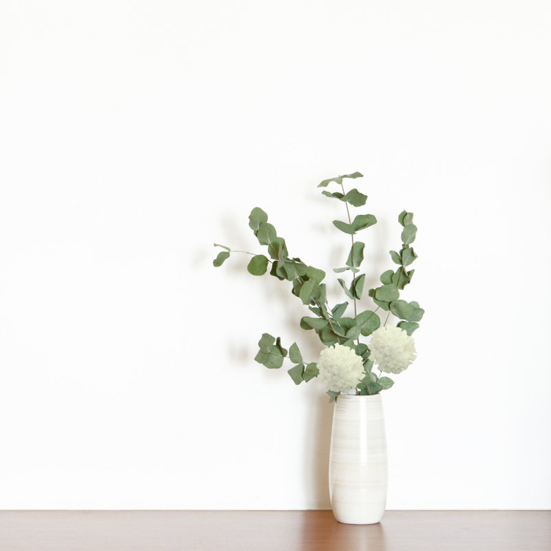 Ensemble d'œillets en soie blanche