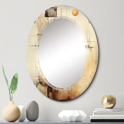 Pinnel - Miroir mural moderne ovale