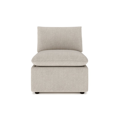  Kallie Upholstered Modular Armless Chair