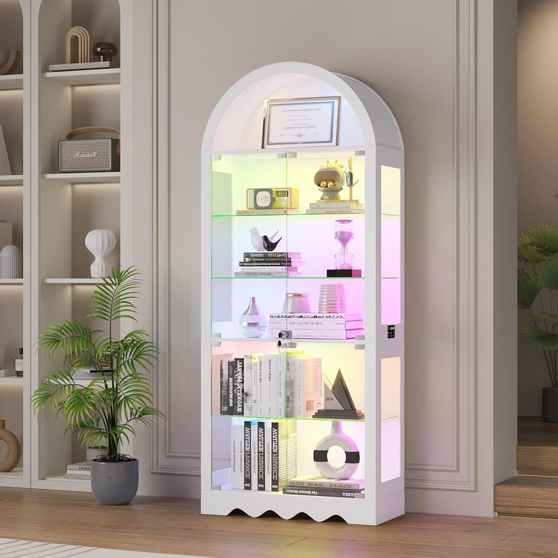 Display Cabinet, White
