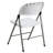Ivadelle 330 lb. Capacity Plastic Folding Chair with Charcoal Frame-791698825